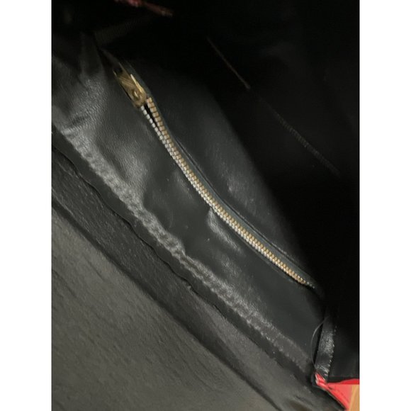 Vintage Red Envelope Clutch Bag Preloved Sustainable Handbag Gift - Picture 9 of 9